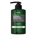 KUNDAL Tea Tree & Macadamia Deep Cleansing Shampoo for Oily Hair [Baby Powder], 500ml, 1pack - Image 1