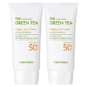 The Chok Chok Green Tea Watery Sun Cream [SPF50+/PA++++], 50mlx2ea, 1pack - Image 1