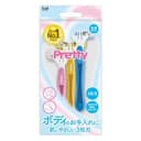 PRETTY Triple-Blades Body T-type Razor, 3ea, 1pack - Image 1