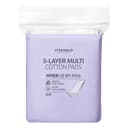 5-Layer Multi Cotton Pads, 80ea - Image 1