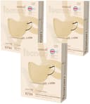 Air Yellow Dust Protection Mask KF94 Large, 10eax3, 1pack - Image 1