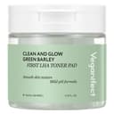 Clean & Glow Green Barley First LHA Toner Pad, 60ea, 1pack - Image 1
