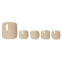Magic Press Pedicure, 24ea, Cream Beige, 1pack - Image 1