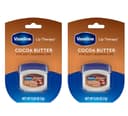 Lip Therapy Cocoa Butter, 7gx2ea, 1pack - Image 1