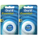 Mint Waxed Dental Floss, 50mx2ea, 1pack - Image 1