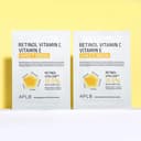 Retinol Vitamin C Vitamin E Sheet Mask, 10ea - Image 2
