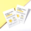 Retinol Vitamin C Vitamin E Sheet Mask, 10ea - Image 3