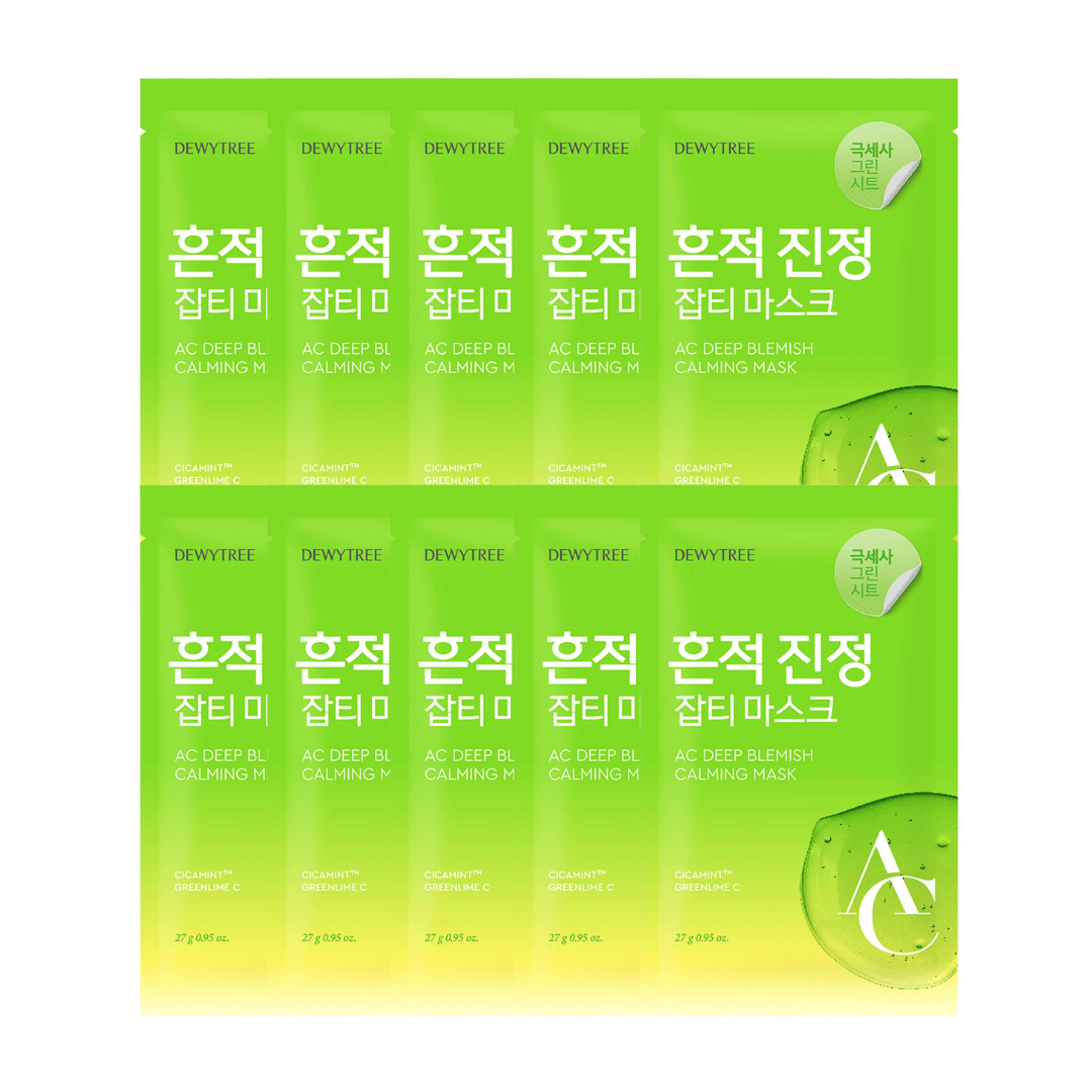 AC Deep Blemish Calming Mask, 10ea, 1pack - Image 1