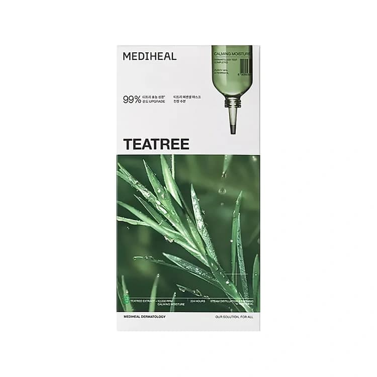 Tea Tree Essential Mask Sheet Calming Moisture, 10ea, 1pack - Image 1