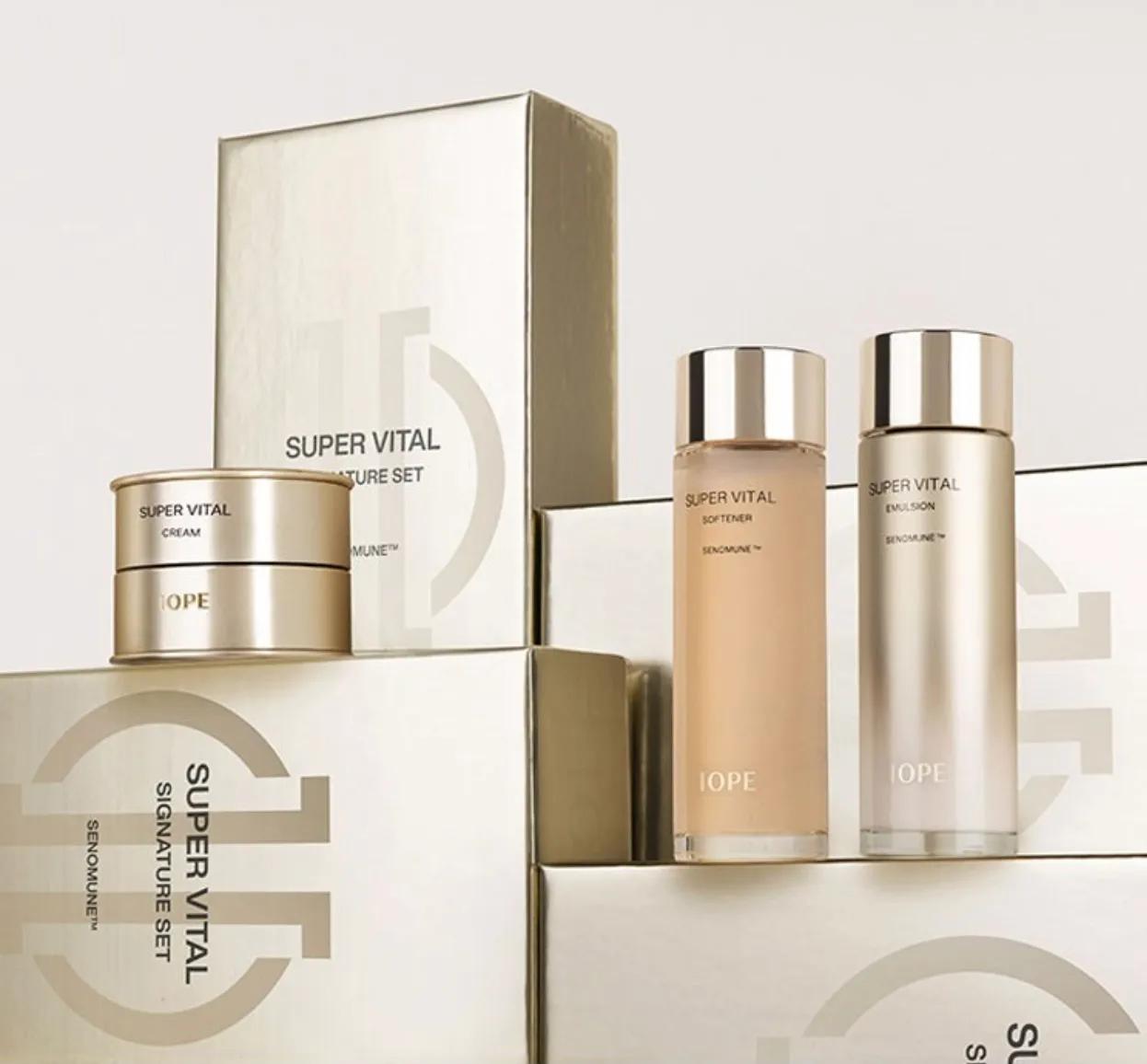 化粧水・ローション・トナー IOPE SUPER VITAL SIGNATURE SET IOPE Super Vital Signature Skincare Set | Best K-Beauty Skincare