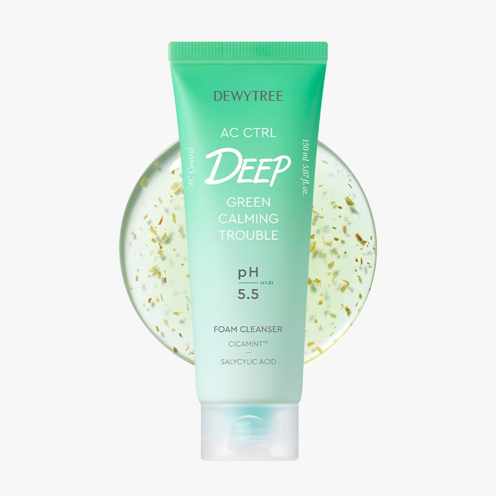 AC Control Deep Green Calming Trouble Foam Cleanser,150ml - Image 1