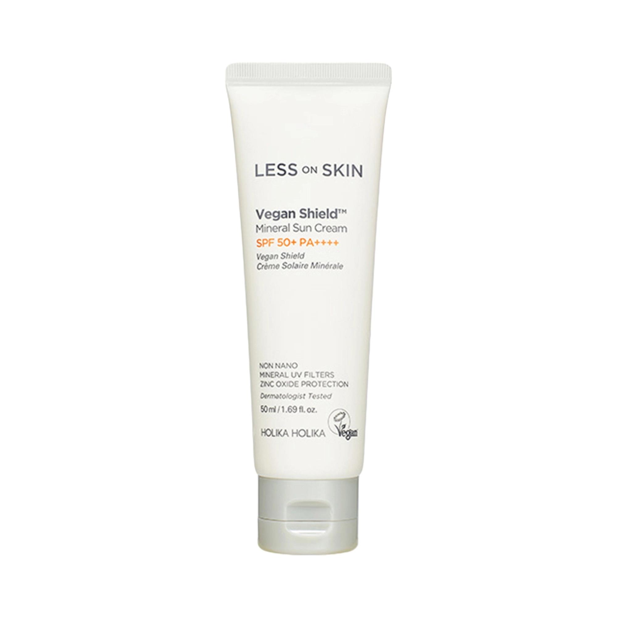 Less on Skin Vegan Shield Non-Chemical Sunscreen [SPF50+/PA++++] - Image 1