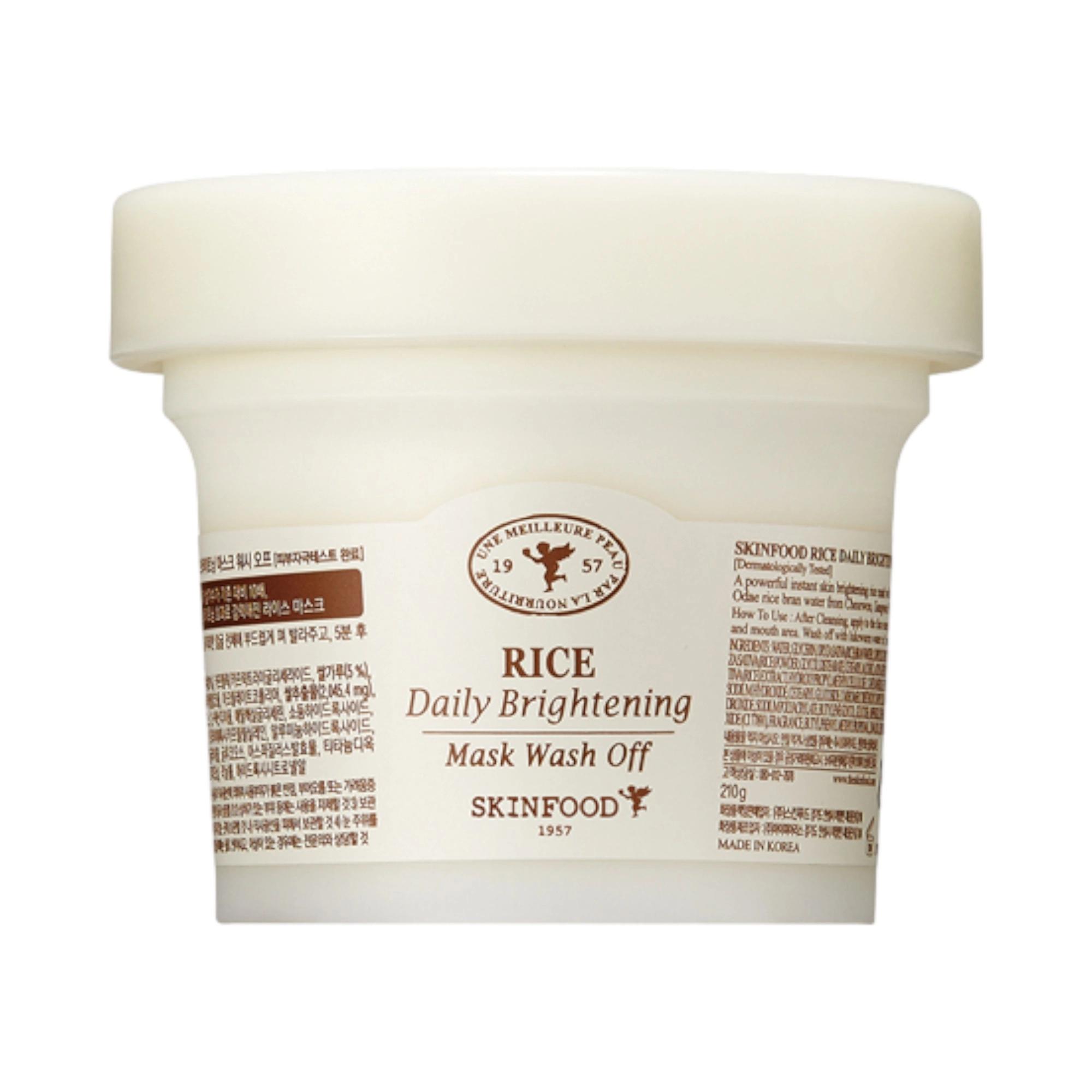 Rice Daily Brightening Wash-off Mask Pack, 210g - Image 1