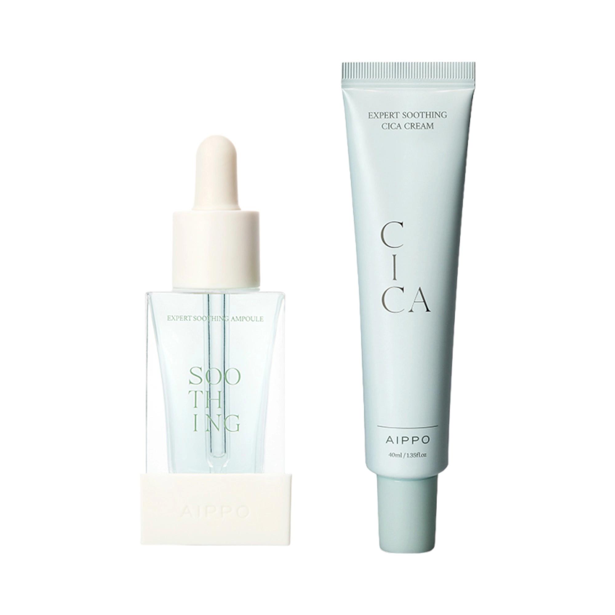 Expert Soothing Ampoule + Cica Cream Set - Image 1