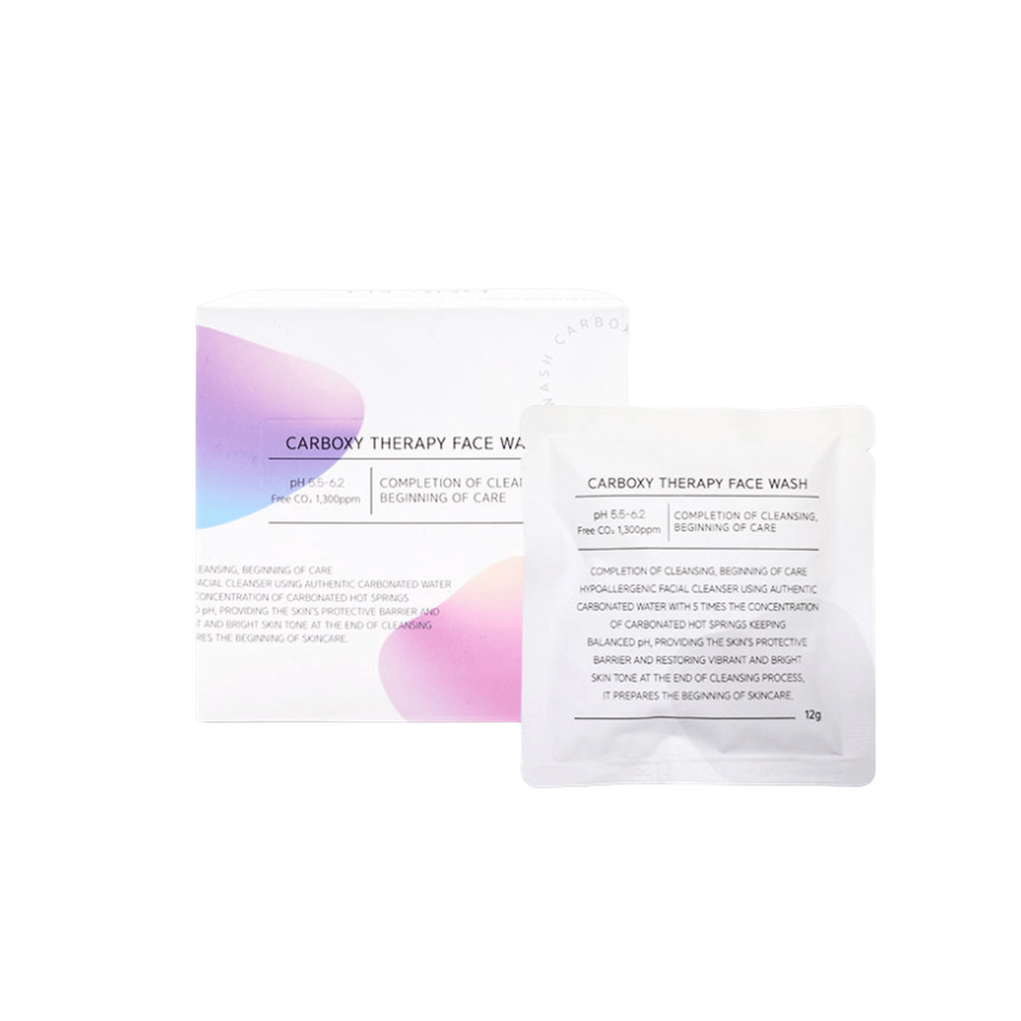 Carbonated Therapy Face Wash, 12g*10, 1pack - Image 1