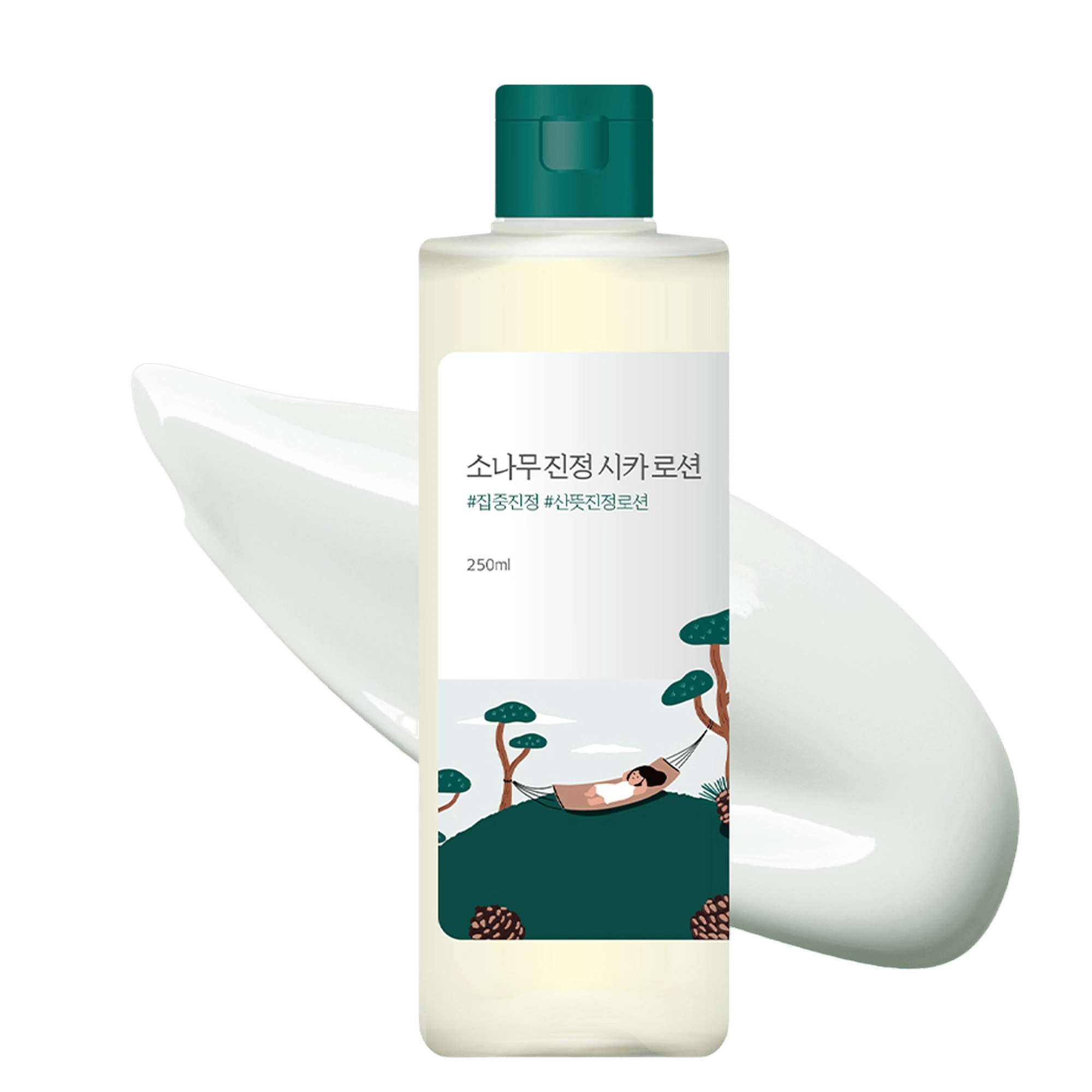 Round Lab Pine Calming Cica Lotion, 250ml, 1pack - Image 1