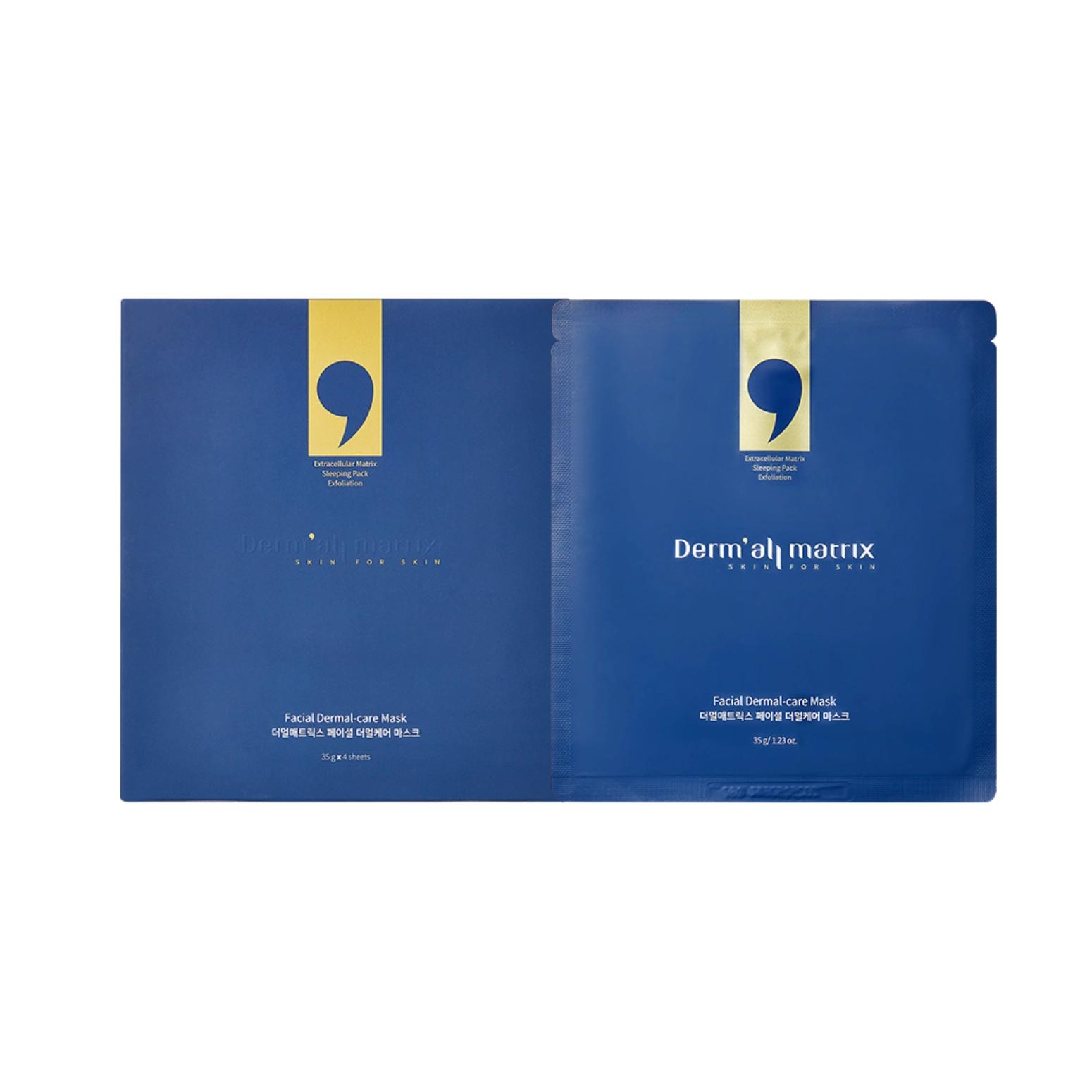 Facial Dermal-care Mask, 4ea, 1pack - Image 1
