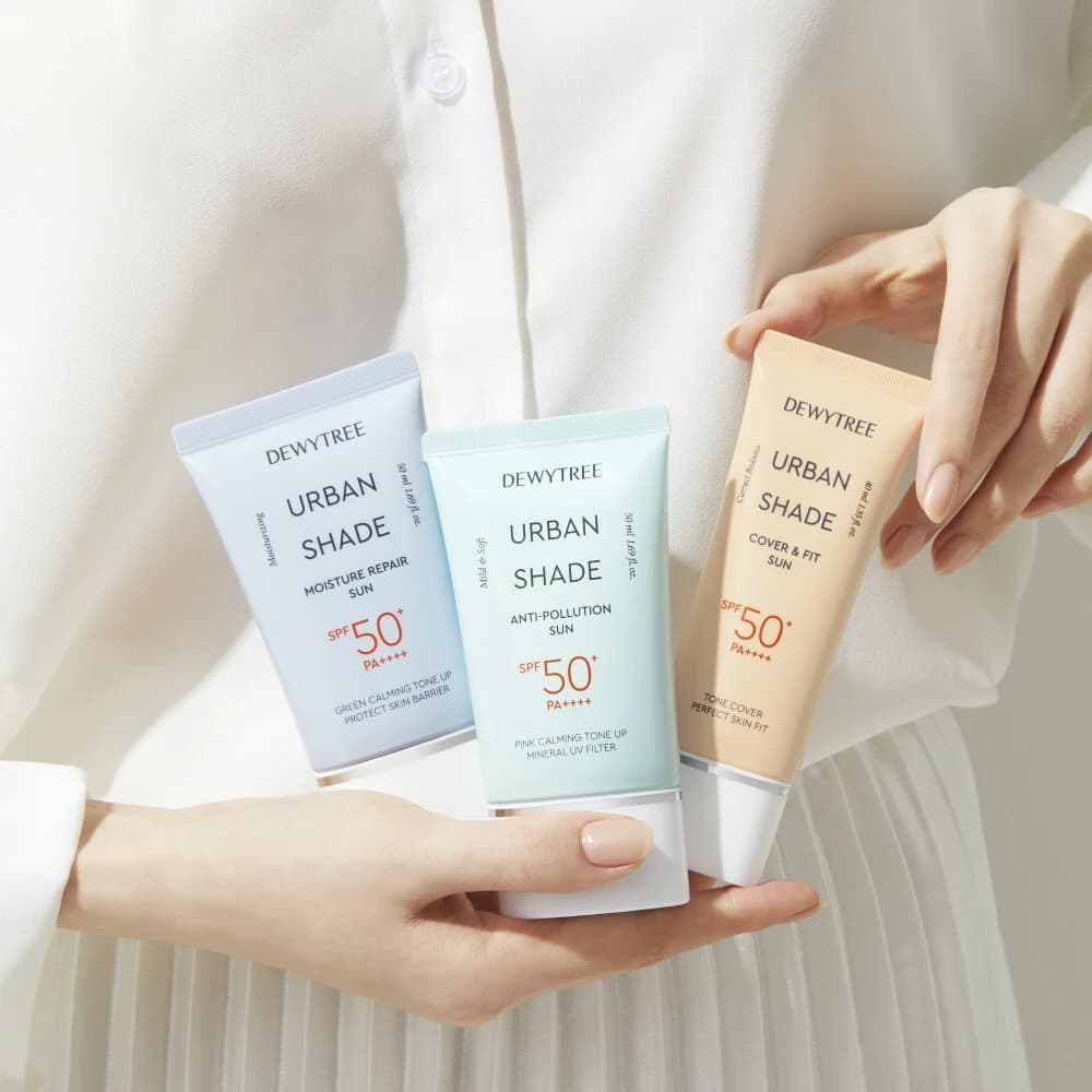 Urban Shade Anti-Pollution Sunscreen [SPF50+/PA++++] + High Amino Milk Set, 1set - Image 5