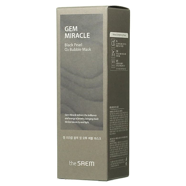 Gem Miracle Black Pearl O2 Bubble Mask - Image 3