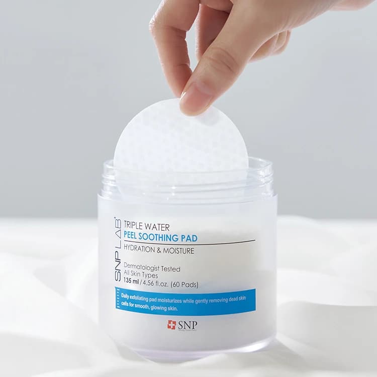 Lab Plus Triple Water Soothing Peeling Pad - Image 3
