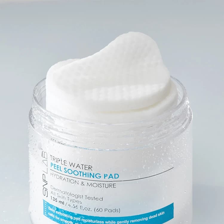 Lab Plus Triple Water Soothing Peeling Pad - Image 4