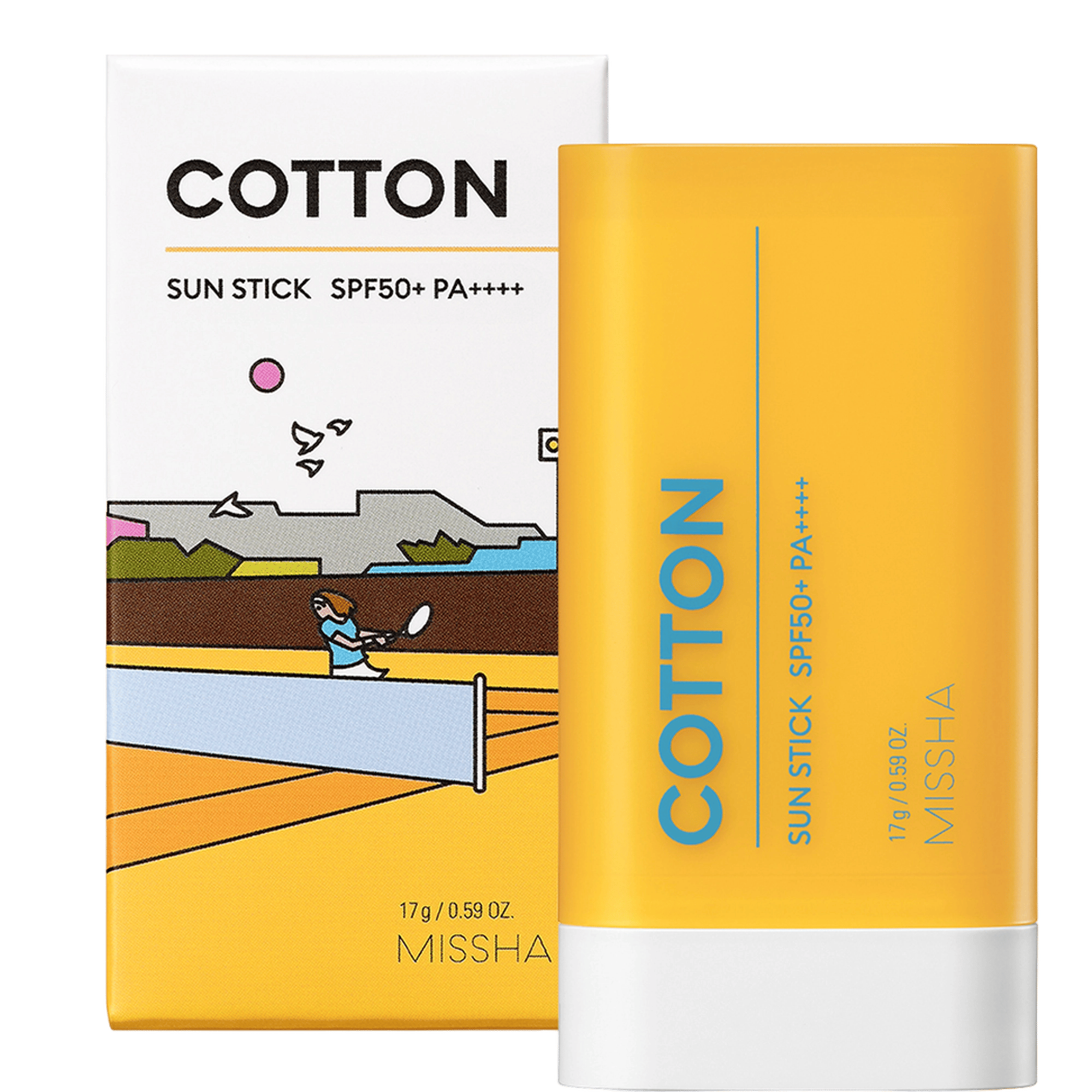 All Around Safe Block Cotton Sunstick [SPF50/PA++++] - Image 1