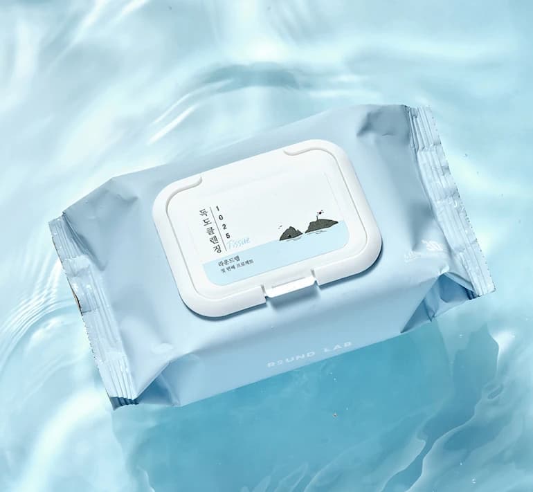 Round Lab 1025 Dokdo Cleansing Tissue, 30ea - Image 2