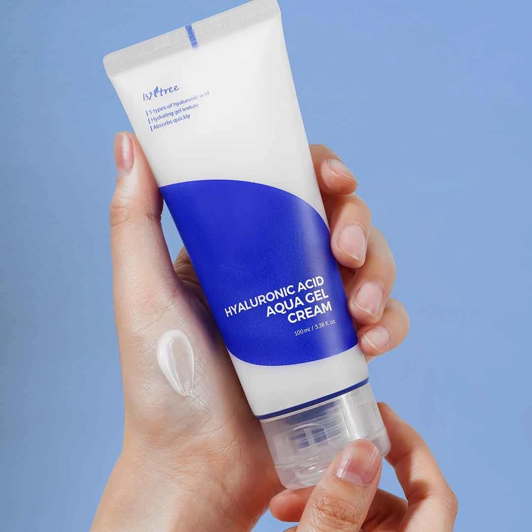 Hyaluronic Acid Aqua Gel Cream, 100ml, 1pack - Image 3