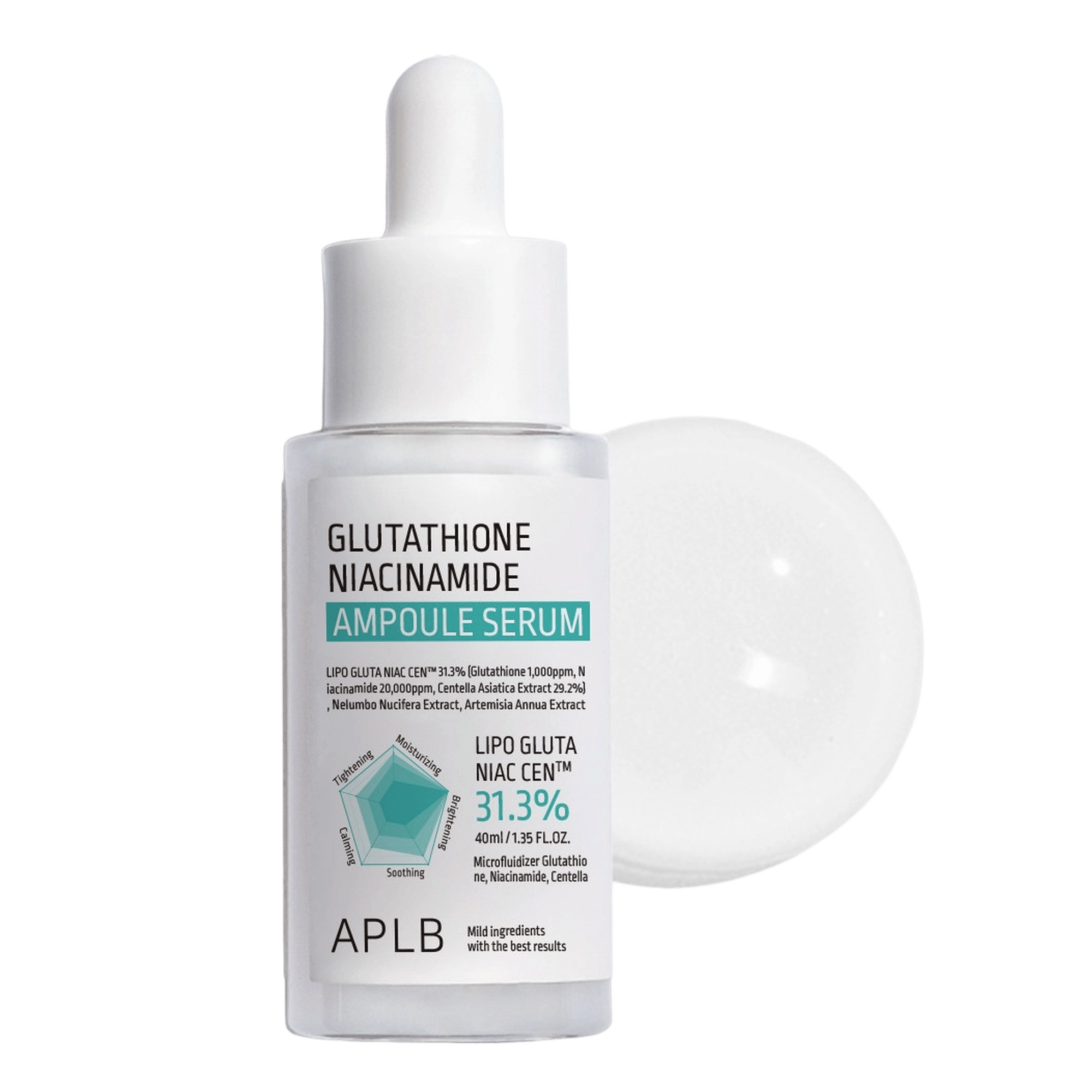 Glutathione Niacinamide Ampoule Serum, 40ml - Image 1