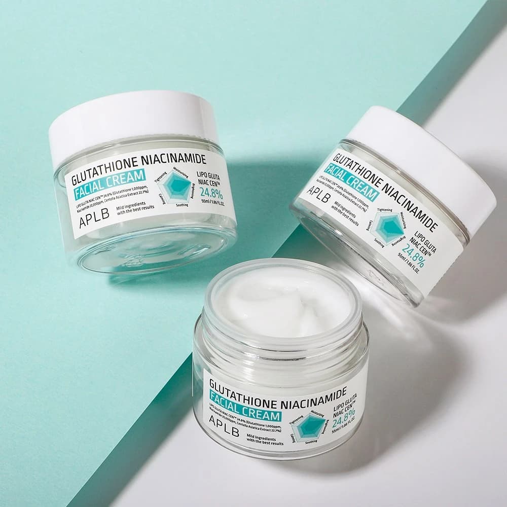 Glutathione Niacinamide Facial Cream, 55ml - Image 4