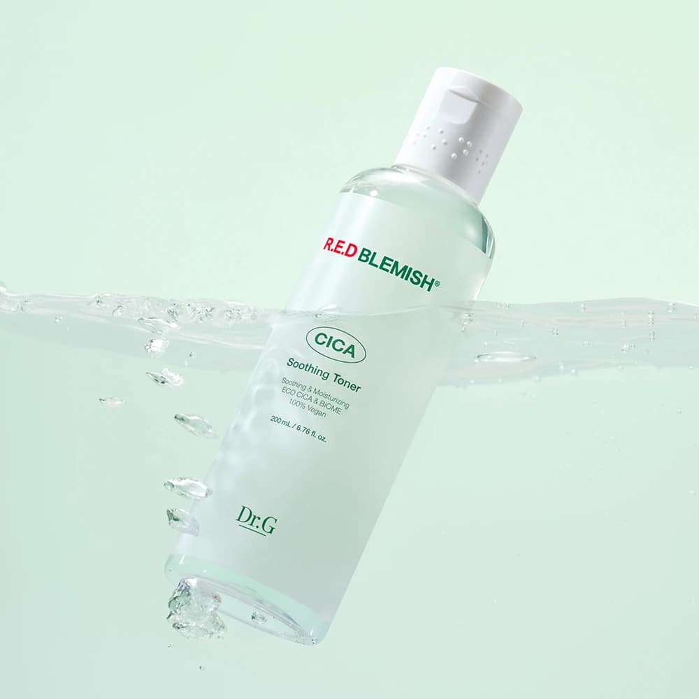 R.E.D Blemish Cica Soothing Toner, 200ml, 1pack - Image 4