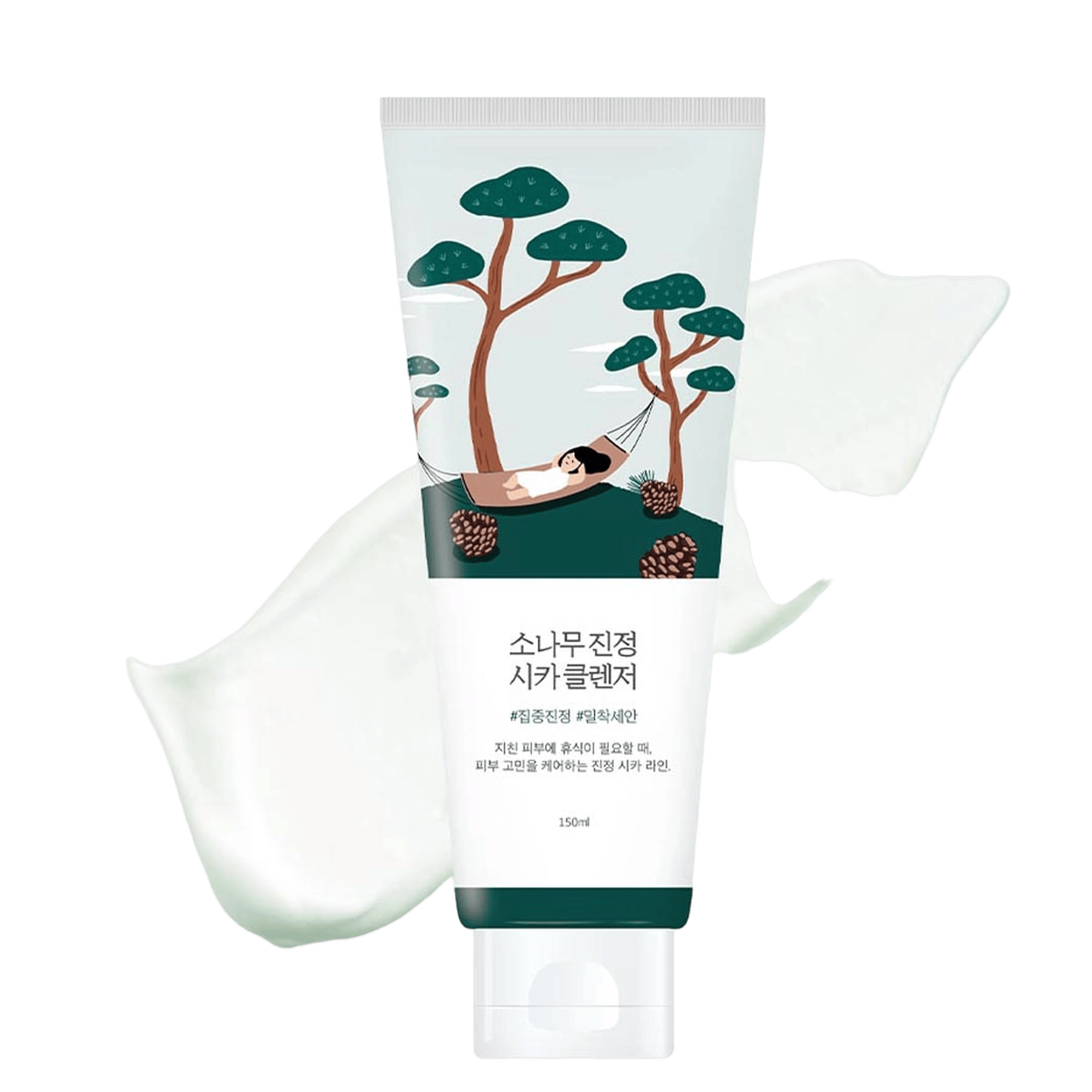 Round Lab Pine Calming Cica Cleanser, 150ml - Image 1