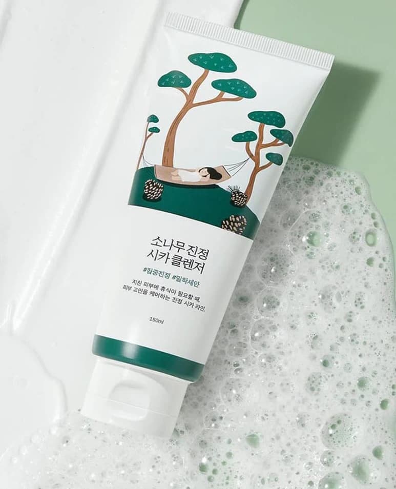 Round Lab Pine Calming Cica Cleanser, 150ml - Image 2