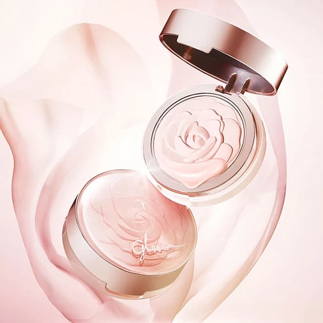 Glow Tone-up Rose Pact SPF50+ PA++++,11g,1pack - Image 4