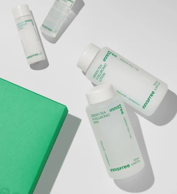 Green Tea Hyaluronic Skincare Set - Image 3