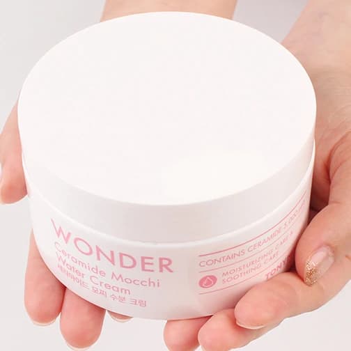 Wonder Ceramide Mocchi Water Cream, 300ml,1pack - Image 3