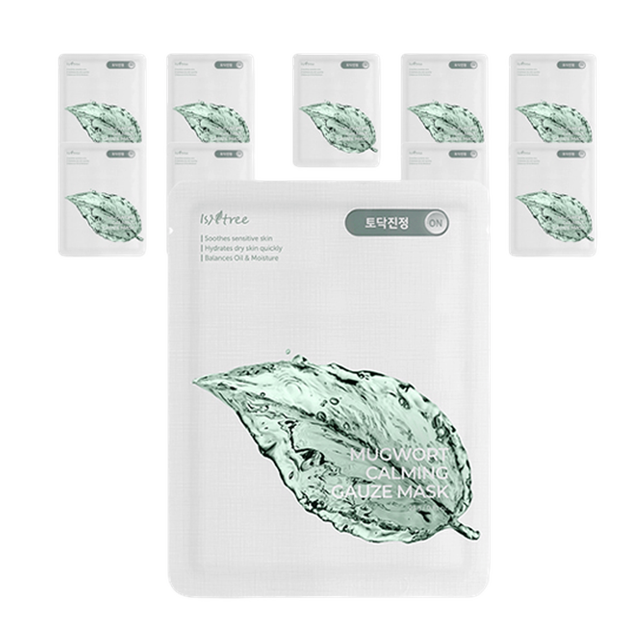 Mugwort Calming Gauze Mask, 10ea - Image 1