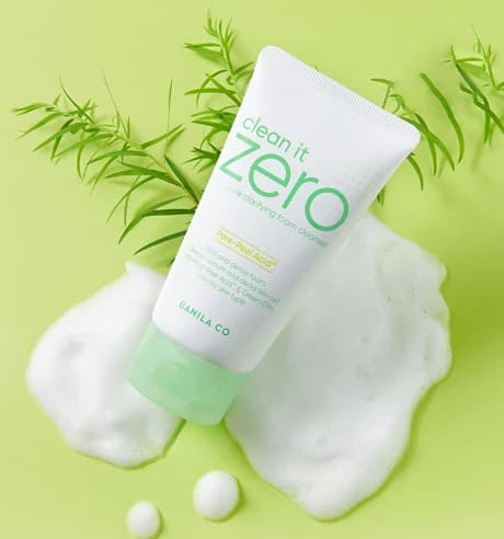 Clean It Zero Pore Clarifying Foam Cleanser, 150ml, 1pack - Image 3