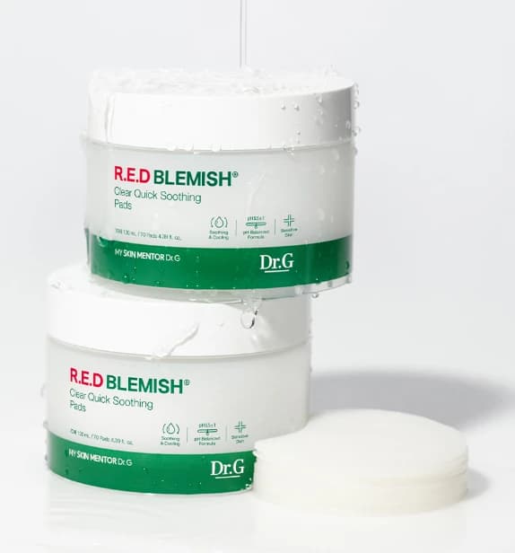 R.E.D Blemish Clear Quick Soothing Pads, 70ea - Image 2