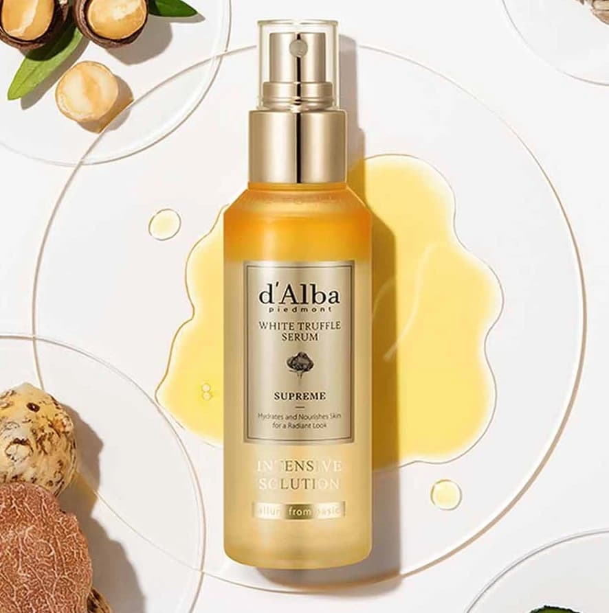 d'Alba White Truffle Supreme Intensive Serum 3-Piece Set - Image 4