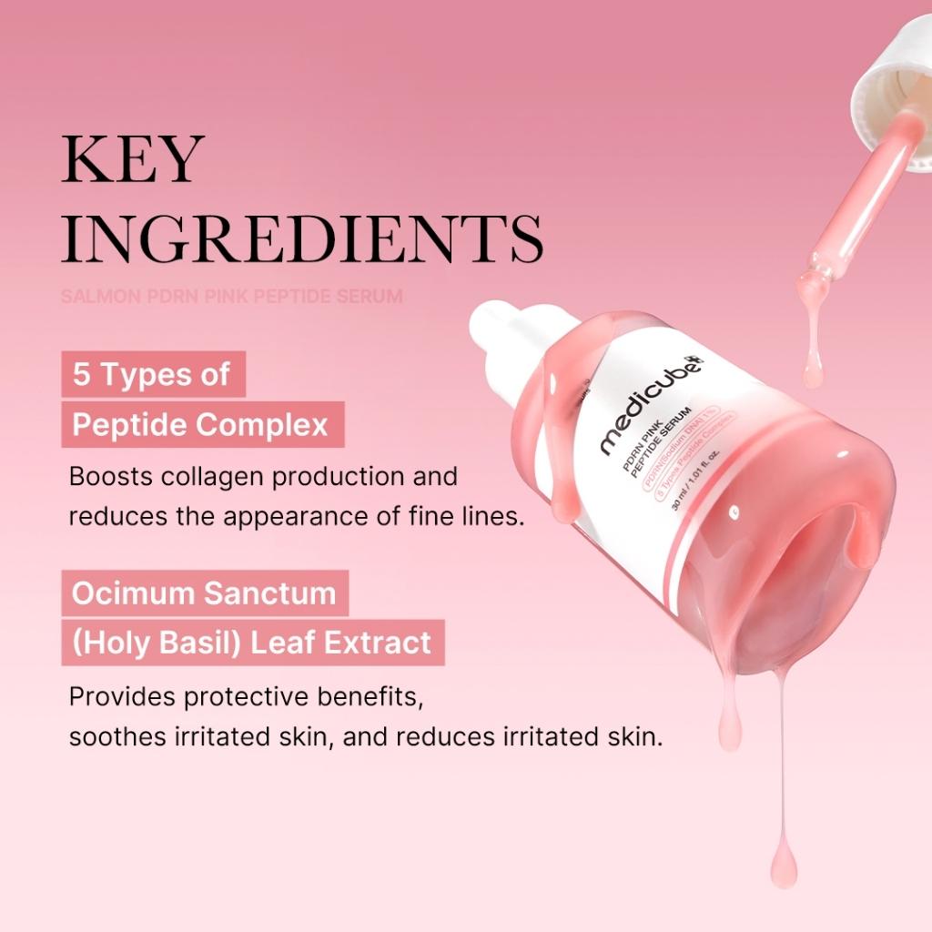 PDRN Pink Peptide Serum, 30ml, 1pack - Image 2