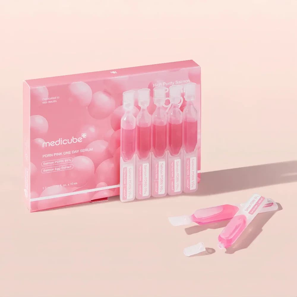 PDRN Pink One Day Serum, 10eax2, 1pack - Image 4
