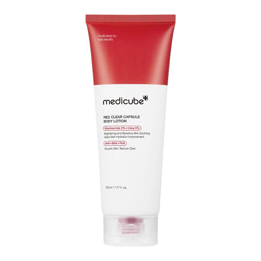 Red Clear Capsule Body Lotion - Image 1