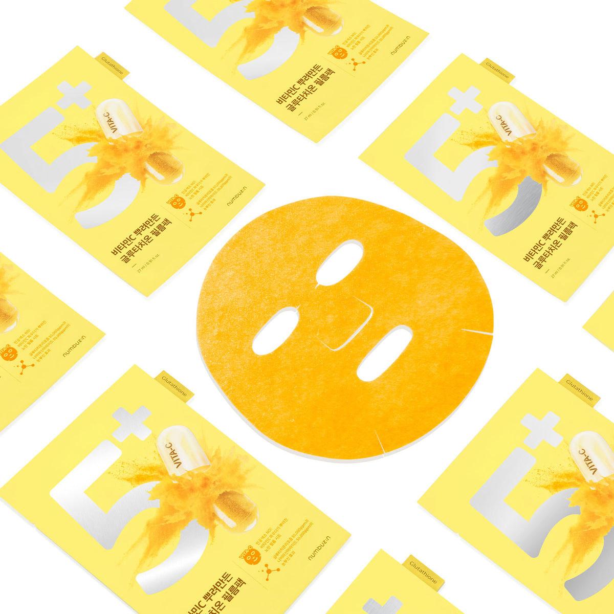 No.5+ Vitamin Spotlight Sheet Mask, 10ea - Image 3