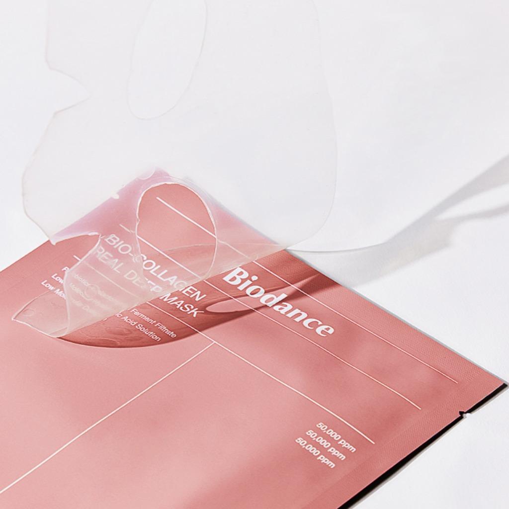 Bio-Collagen Real Deep Mask, 4ea - Image 4