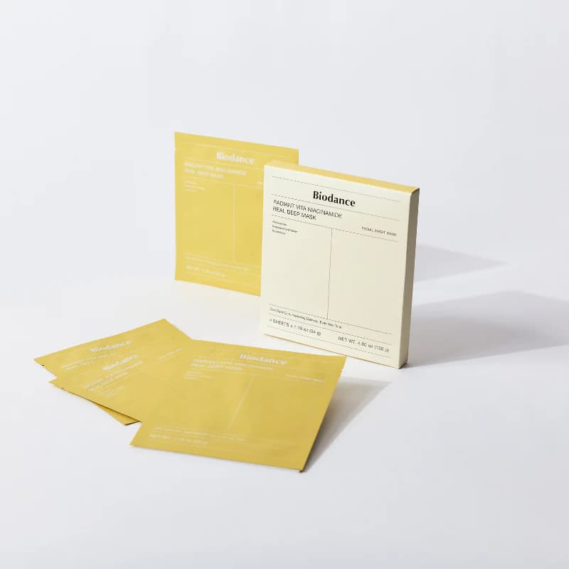 Radiant Vita Niacinamide Real Deep Mask, 4ea, 1pack - Image 2