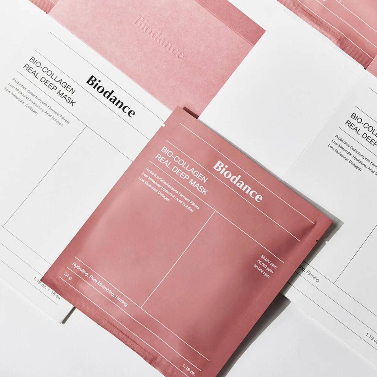 Bio-Collagen Real Deep Mask, 4ea - Image 3
