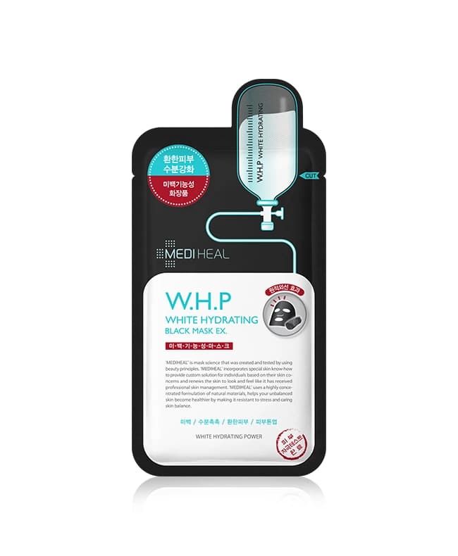 WHP Whitening Moisture Black Mask EX, 10ea - Image 1