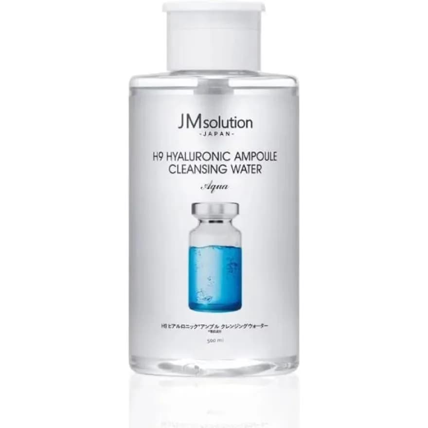 H9 Hyaluronic Ampoule Cleansing Water Aqua, 500ml - Image 1