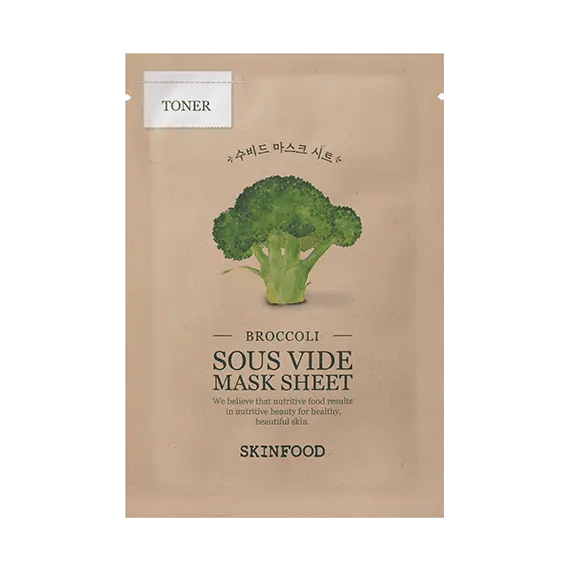 Sous Vide Mask Sheet [Broccoli], 10ea, 1pack - Image 1